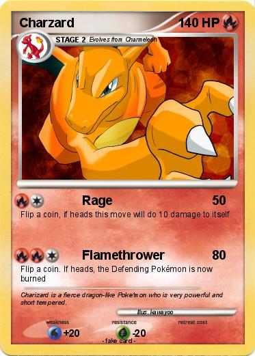 Pokemon Charzard