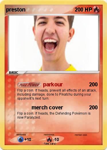 Pokemon preston