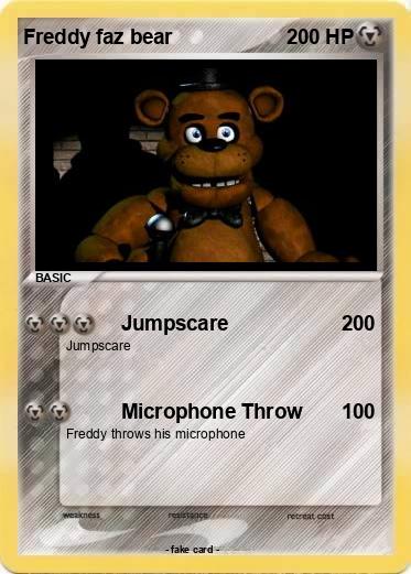 Pokemon Freddy faz bear