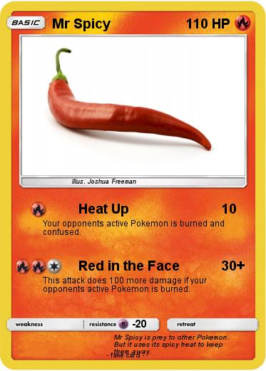 Pokemon Mr Spicy