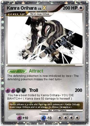 Pokemon Kanra Orihara