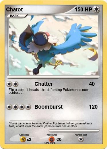Pokemon Chatot