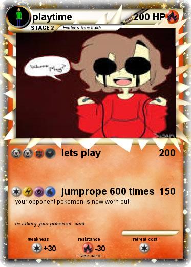 Pokemon playtime