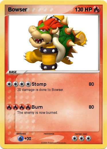 Pokemon Bowser 