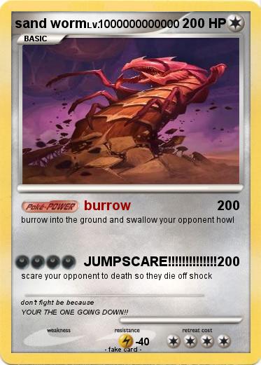 Pokemon sand worm