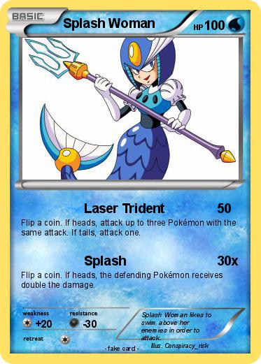 Pokemon Splash Woman