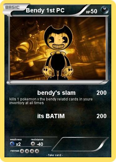 Pokemon Bendy 1st PC