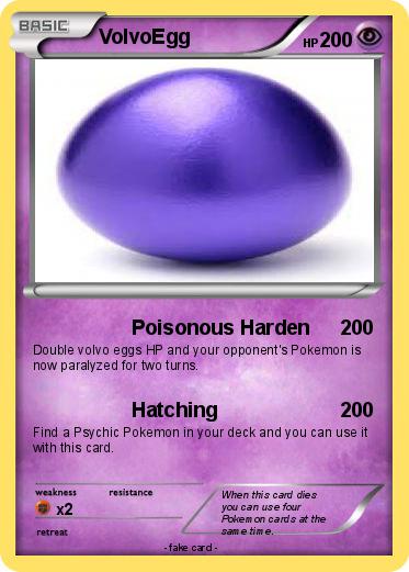 Pokemon VolvoEgg