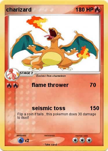 Pokemon charizard