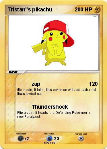 Pokemon Tristan"s pikachu