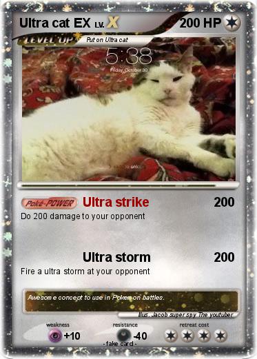 Pokemon Ultra cat EX