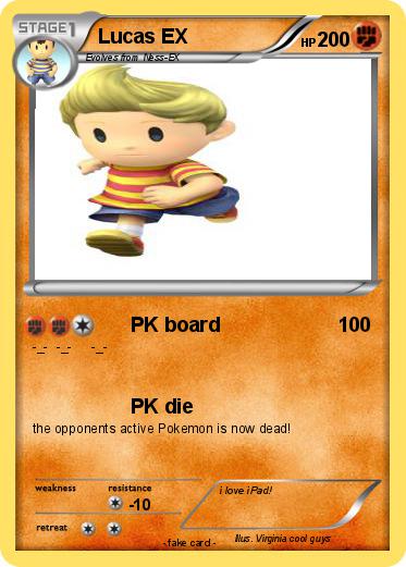 Pokemon Lucas EX