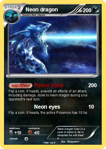 Pokemon Neon dragon