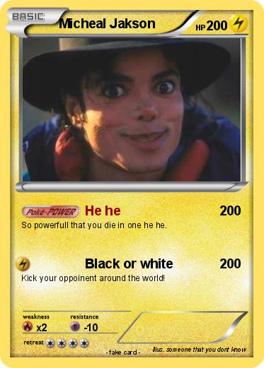 Pokemon Micheal Jakson