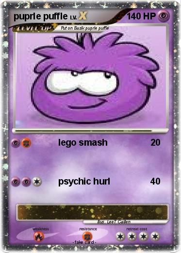 Pokemon puprle puffle