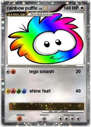 Pokemon rainbow puffle