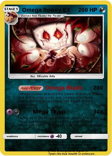 Pokemon Omega flowey EX