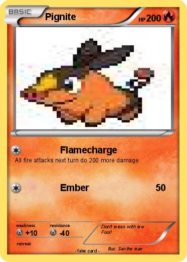Pokemon Pignite