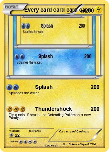 Pokemon Every card card card card