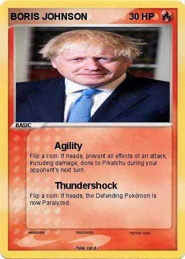 Pokemon BORIS JOHNSON