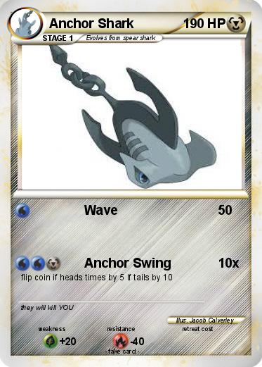 Pokemon Anchor Shark