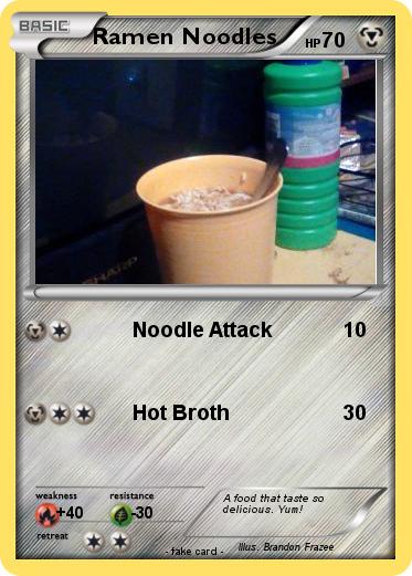 Pokemon Ramen Noodles