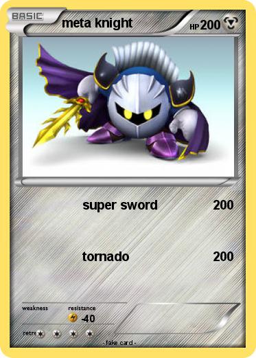 Pokemon meta knight
