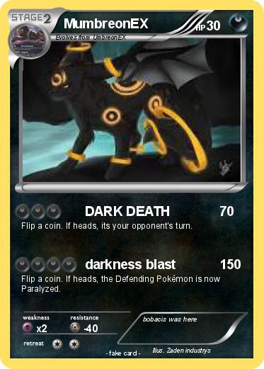Pokemon MumbreonEX