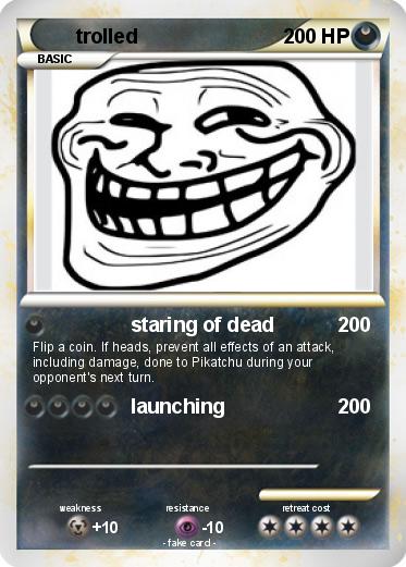 Pokemon trolled