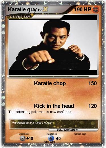 Pokemon Karatie guy