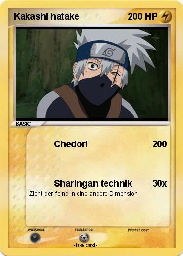Pokemon Kakashi hatake