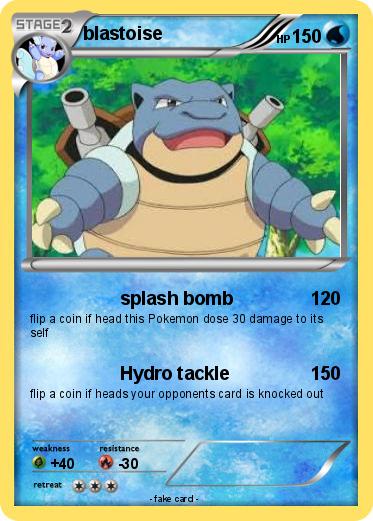 Pokemon blastoise