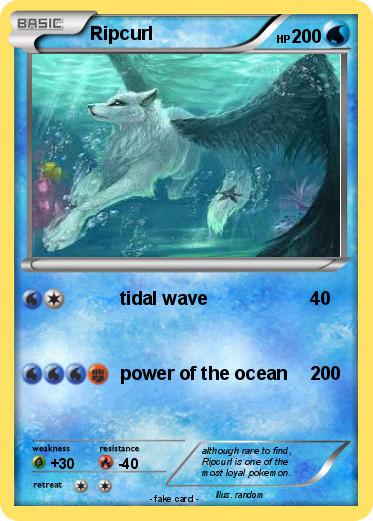 Pokemon Ripcurl