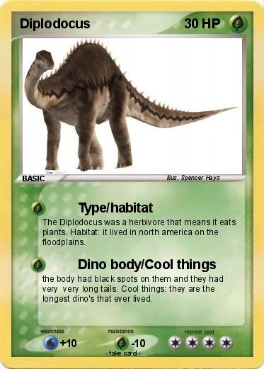 Pokemon Diplodocus