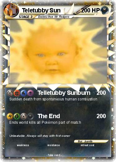 Pokemon Teletubby Sun