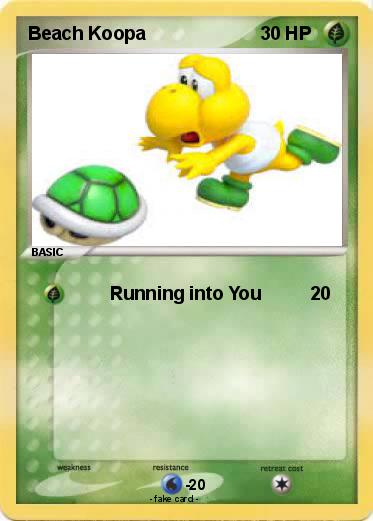 Pokemon Beach Koopa
