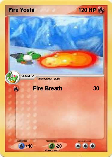 Pokemon Fire Yoshi