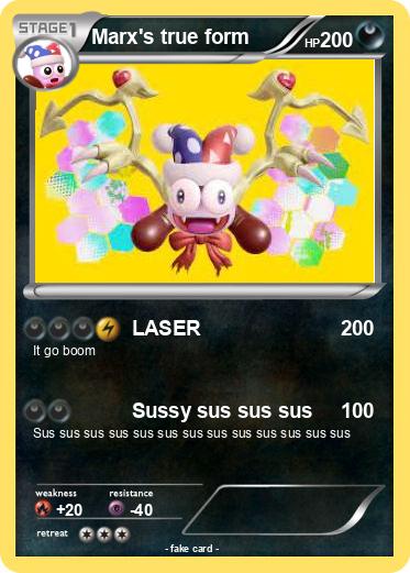 Pokemon Marx's true form