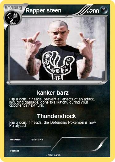 Pokemon Rapper steen