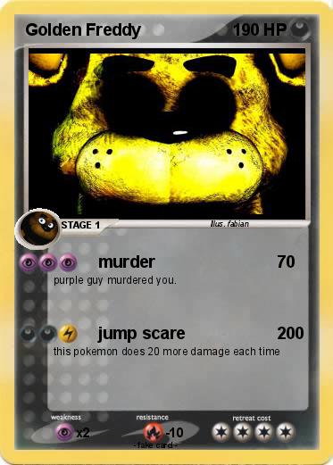 Pokemon Golden Freddy