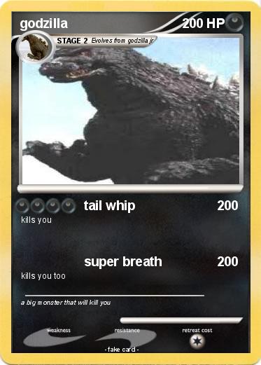 Pokemon godzilla