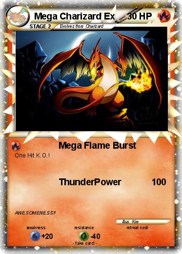 Pokemon Mega Charizard Ex