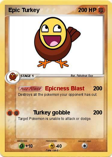 Pokemon Epic Turkey