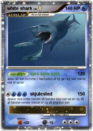 Pokemon white shark