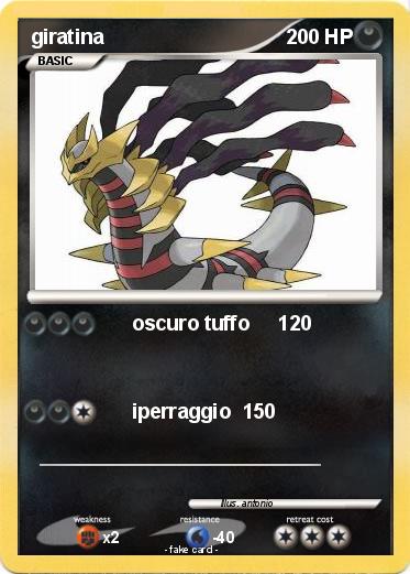 Pokemon giratina
