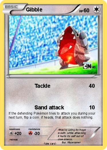 Pokemon Gibble