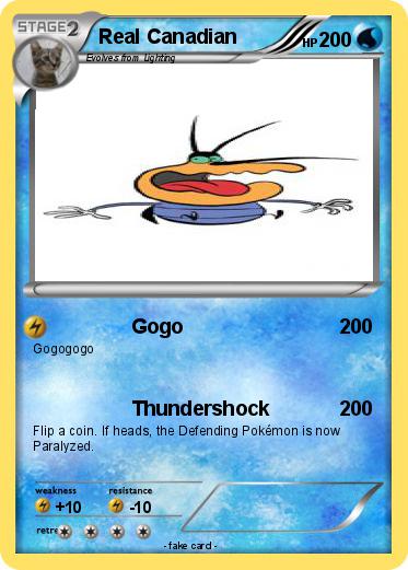 Pokemon Real Canadian