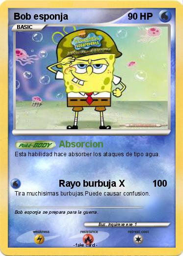 Pokemon Bob esponja