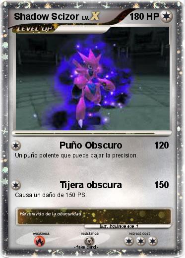 Pokemon Shadow Scizor