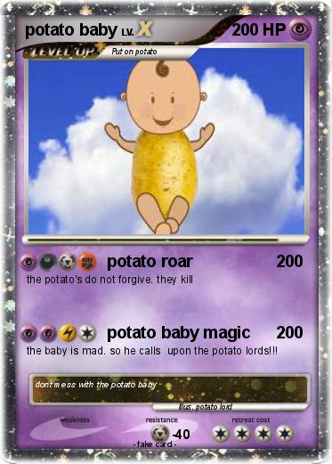 Pokemon potato baby